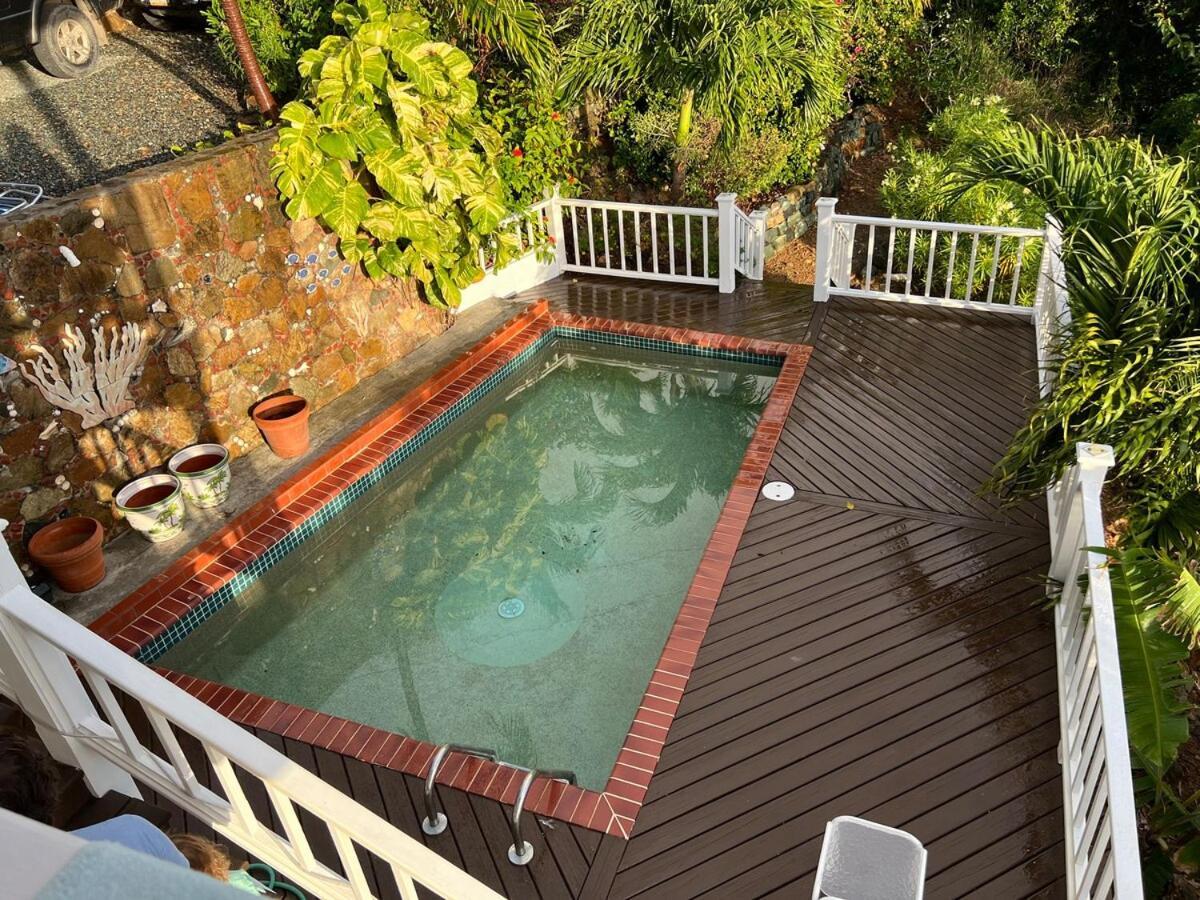 Blue Pearl Villa In St John Usvi Coral Bay Exterior photo